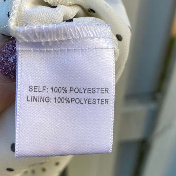 Rose + Olive Polka Dot Top - Picture 5 of 7